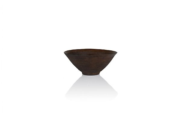 Akihiro Nikaido - Engraved Lacquered Chawan (ceremonial tea bowl)